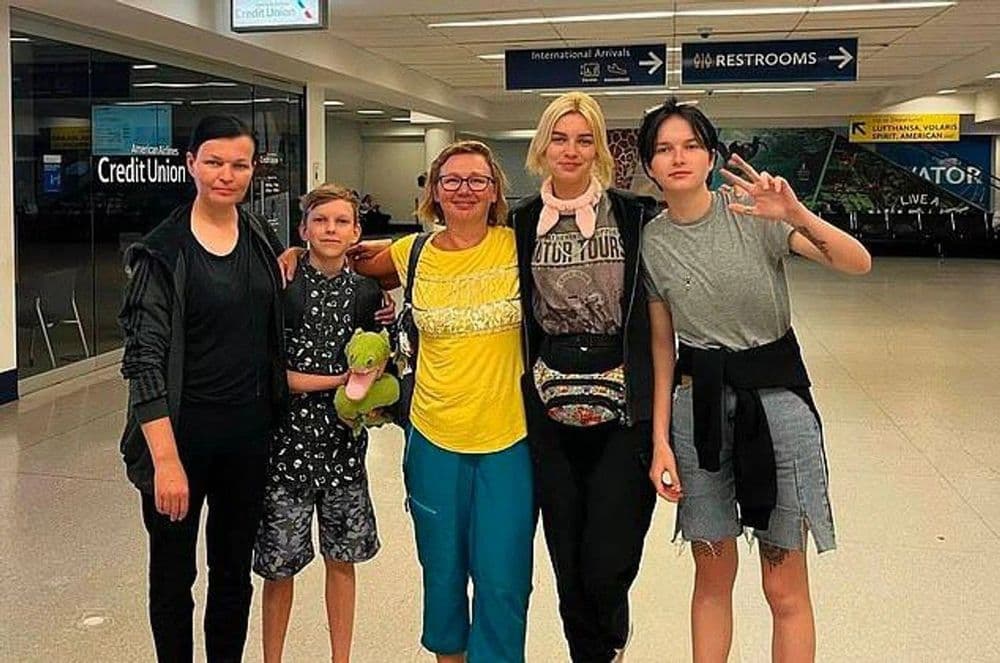 Iryna so svojou rodinou, zdroj: YHH